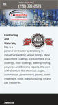 Mobile Screenshot of contractingandmaterials.com